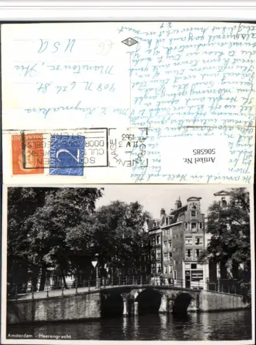 506585,Amsterdam Heerengracht Kanal Brücke