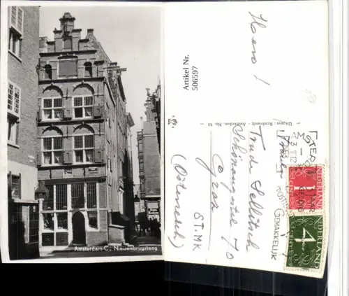 506597,Amsterdam Nieuwebrugsteeg Straßenansicht