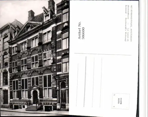 506600,Amsterdam Het Rembrandthuis Rembrandt Haus