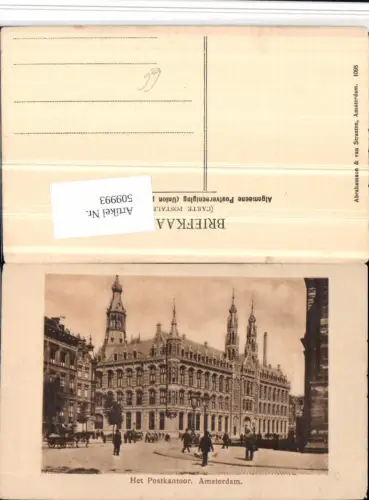 509993,Netherlands Amsterdam Het Postkantoor Postamt Gebäude