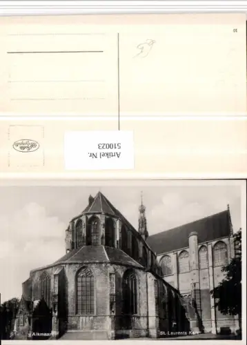 510023,Netherlands Alkmaar St. Laurents Kerk Kirche