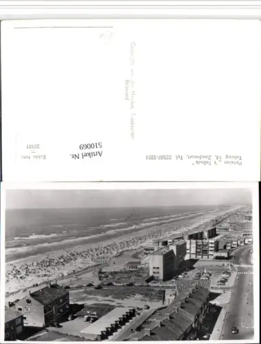 510069,Netherlands Zandvoort Teilansicht Strand