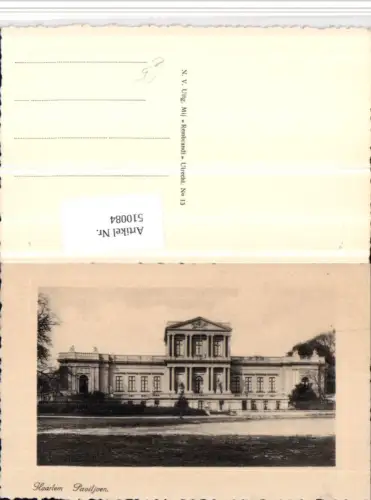 510084,Netherlands Haarlem Paviljoen Gebäude
