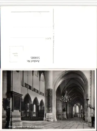 510085,Netherlands Haarlem Gr. St. Bavokerk Kirche Innenansicht