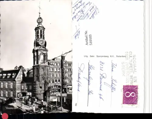 510103,Netherlands Amsterdam Munttoren Turm