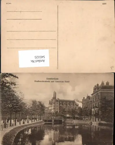 545125,Nordholland Amsterdam Stadhoude American Hotel