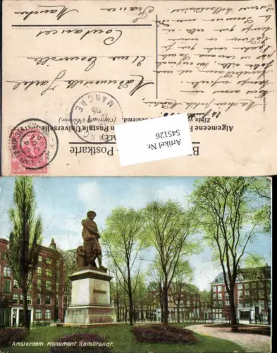 545126,Nordholland Amsterdam Monument Rembrandt