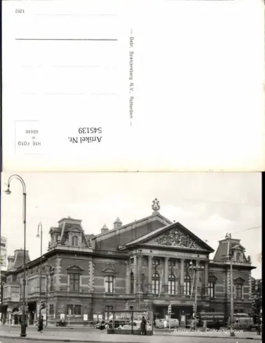 545139,Nordholland Amsterdam VW Bully Oldtimer Konzerthaus Theater