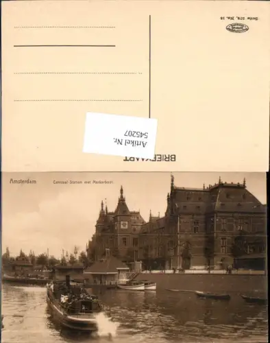 545207,Nordholland Amsterdam Centraal Station Boot