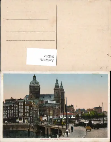 545222,Nordholland Amsterdam Sint Nicolaaskerk