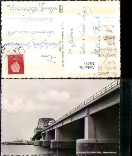 256781,Sleeuwijk-Gorinchem Merwedebrug Brücke
