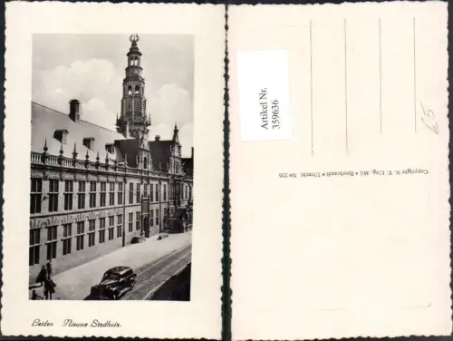 359636,Netherlands Leiden Nieuwe Stadhuis Rathaus Turm