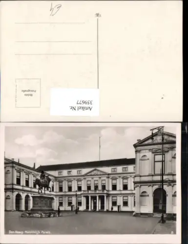 359677,Netherlands Den Haag Koninklijk Paleis Palast Denkmal