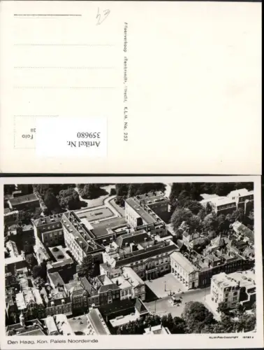 359680,Netherlands Den Haag Kon. Paleis Noordeine Palast