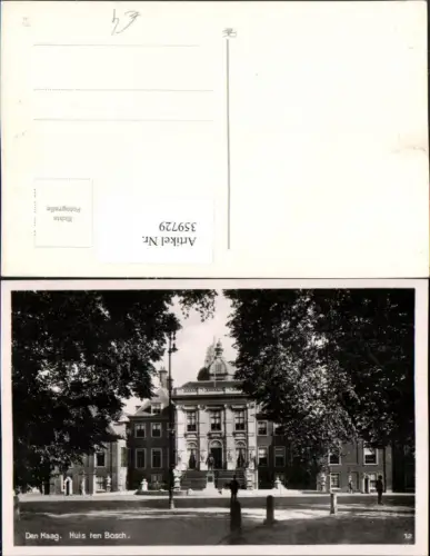 359729,Netherlands Den Haag Huis ten Bosch Schloss Denkmal