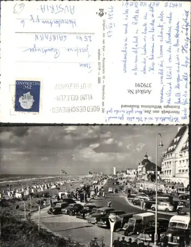 379291,Netherlands Noordwijk aan Zee Koningin Wilhelmina Boulevard Promenade Strand Autos