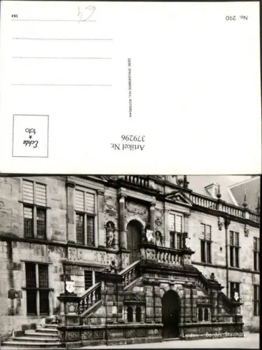 379296,Netherlands Leiden Bordes Stadhuis Stadthaus Rathaus