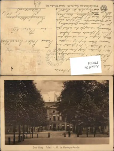 379304,Netherlands Den Haag Paleis H. M. De Koningin Moeder Palast