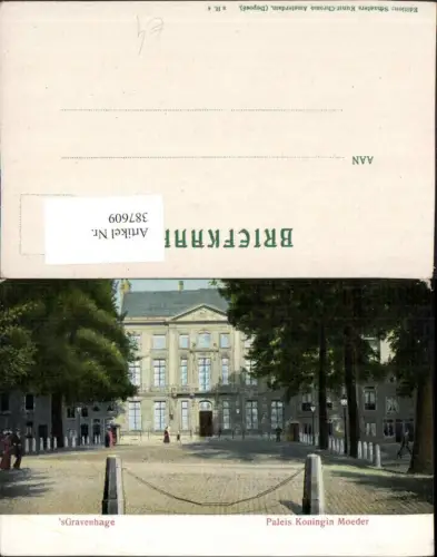 387609,Netherlands Den Haag 's-Gravenhage Paleis Koningin Moeder Palast