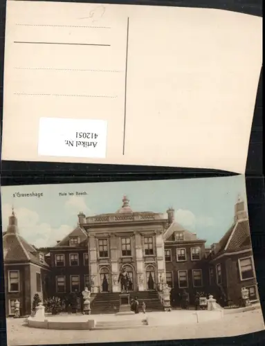412051,Netherlands Den Haag s-Gravenhage Huits ten Bosch Gebäude