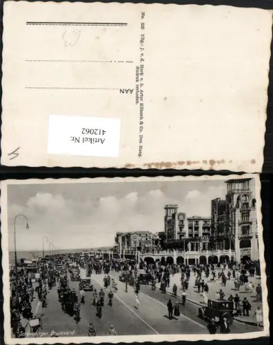 412062,Netherlands Den Haag Scheveningen Boulevard Promenade