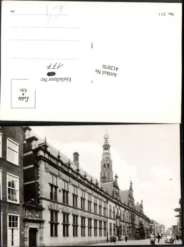 412070,Netherlands Leiden Stadhuis Stadthaus Rathaus Gebäude
