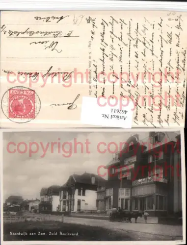 467611,Netherlands Noordwijk aan Zee Zuid Boulevard Kutsche