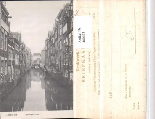 480673,Netherlands Dordrecht Voorstraatshaven Kanal