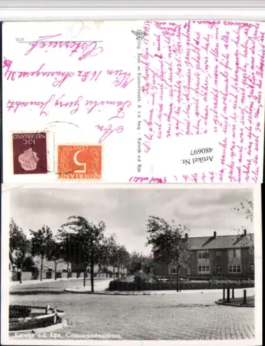 480697,Netherlands Katwijk aan den Rijn Commandeurslaan Straßenansicht