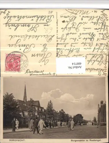 480714,Netherlands Dordrecht Burgemeester de Raadtsingel Straßenansicht