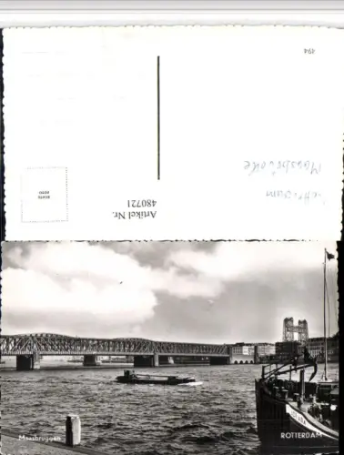 480721,Netherlands Rotterdam Maasbruggen Brücke