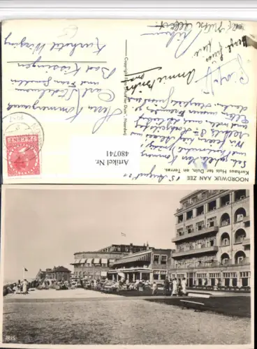 480741,Netherlands Noordwijk aan Zee Kurhaus Huis ter Duin en Terras