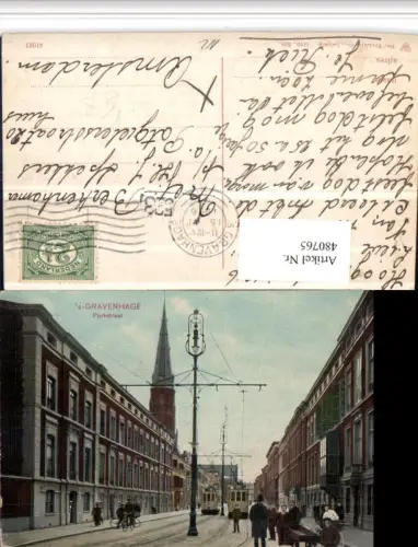 480765,Netherlands Den Haag 's-Gravenhage Parkstraat Straßenbahn pub Trenkler