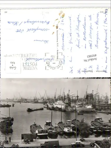 495983,Netherlands Rotterdam Maashaven Hafen Dampfer Boote