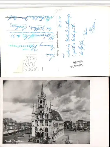 496026,Netherlands Gouda Stadhuis Stadthaus Rathaus