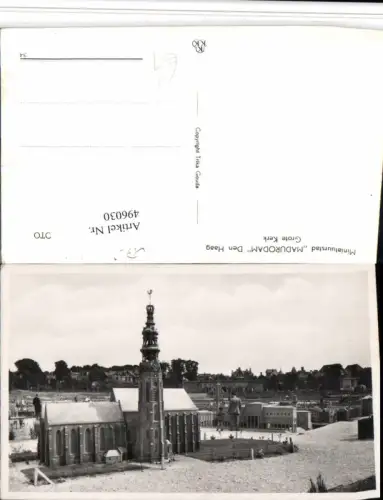 496030,Netherlands Den Haag Miniatuurstad Madurodam Grote Kerk Miniatur