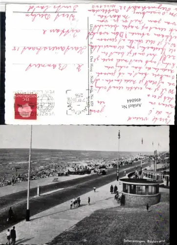 496044,Netherlands Scheveningen Boulevard Promenade Strand