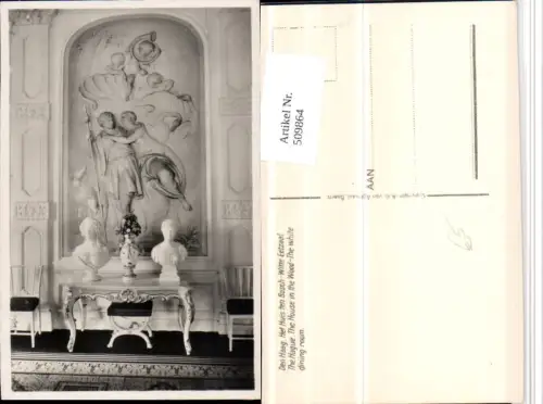 509864,Netherlands Den Haag Het Huis ten Bosch Witte Eetzaal Büsten