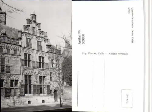 509888,Netherlands Delft Gemeenlandshuis Oude Delft Gemeindehaus