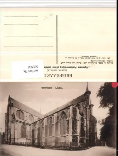 509931,Netherlands Leiden Pieterskerk Kirche