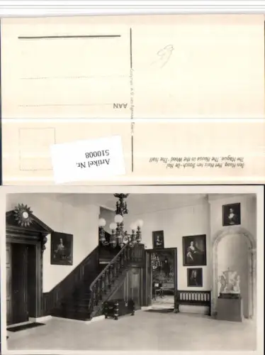 510008,Netherlands Den Haag Het Huis ten Bosch De Hal Innenansicht Treppe