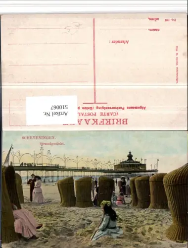 510067,Netherlands Den Haag Scheveningen Strandgezicht Strandleben Seebrücke
