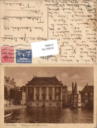 530991,Netherlands Den Haag Gravenhage Hofrijver Mauritshuis