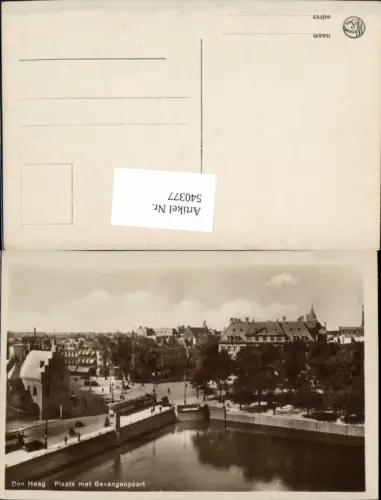 540377,Den Haag Südholland Straßenbahn Gefangenenhaus Gefängnis