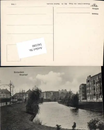 542180,Netherlands Rotterdam Bergsingel Partie