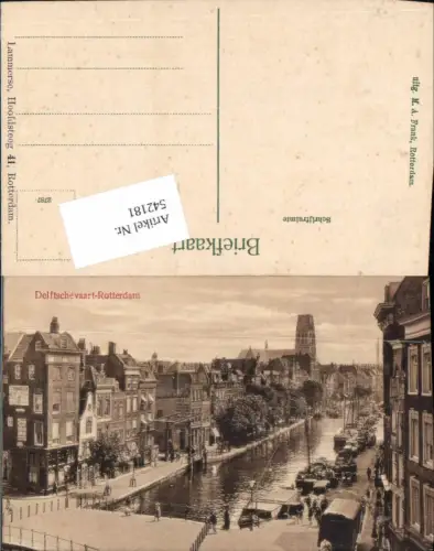 542181,Netherlands Rotterdam Delftschevaart Detailansicht