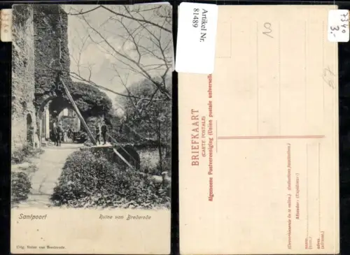 81489,Santpoort Ruine von Brederode