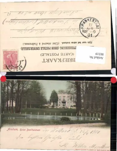88319,Arnhem Huize Daalhuizen 1900