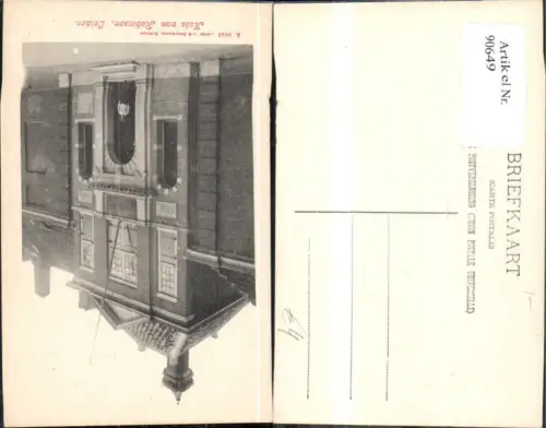 90649,Leiden Kuis van Robinson Ansicht Haus m. Bub