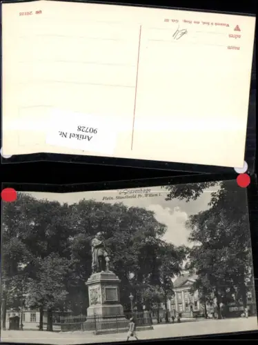 90728,Gravenhage Den Haag Plein Standbeeld Pr. Willem I Ansicht Statue